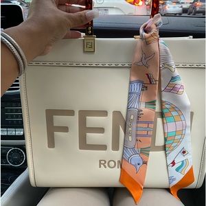 #hermes #scarf can be use on your ponytail , or on you purse,